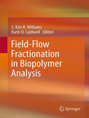 cover image of Field-Flow Fractionation in Biopolymer Analysis